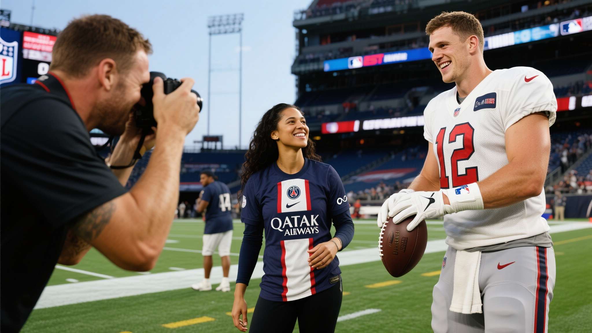 早期NFL橄榄球整体氛围受限，但著名四分卫Tom Brady曾因与MLB棒球队明